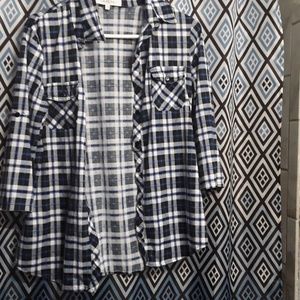 Blue flanel